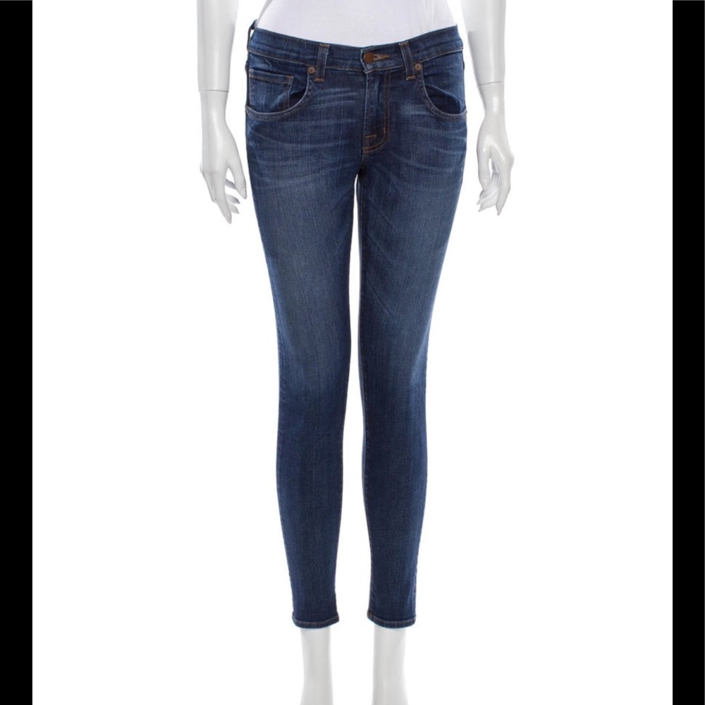 J Brand high rise skinny leg jeans size 24 style# 910 ink  (jn1)